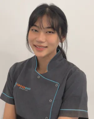Dr Joan dentist at Cross Road Dental